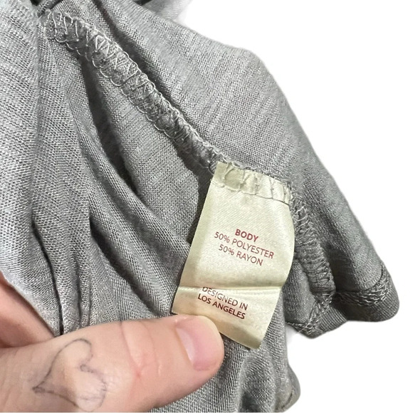 Balance collection gray open back top, size XL - Picture 6 of 7